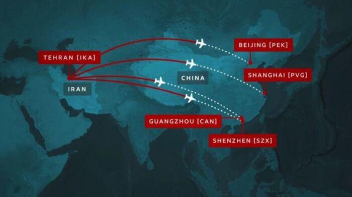 تحقيق يكشف تورط إيران في نشر فيروس كورونا بالشرق الأوسط