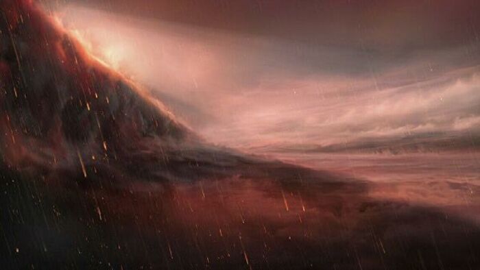 اكتشاف كوكب أمطاره من حديد!