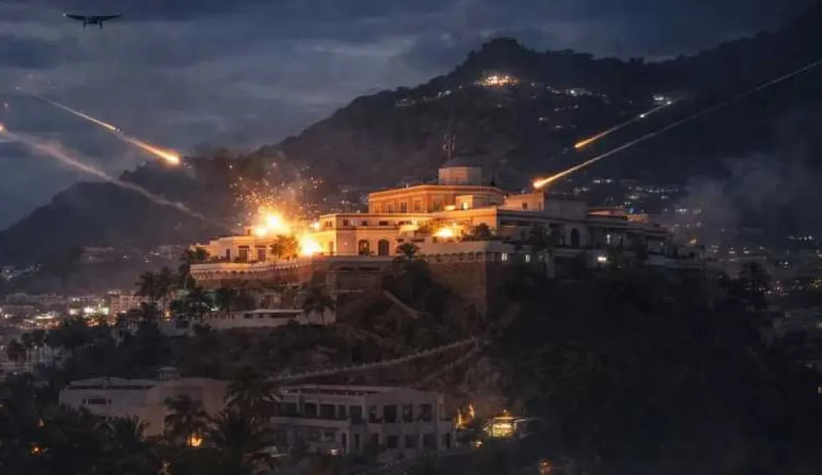 إطلاق نار كثيف عند قصر معاشيق بعدن إثر محاولة أنصار الانتقالي اقتحام مقر الحكومة اليمنية