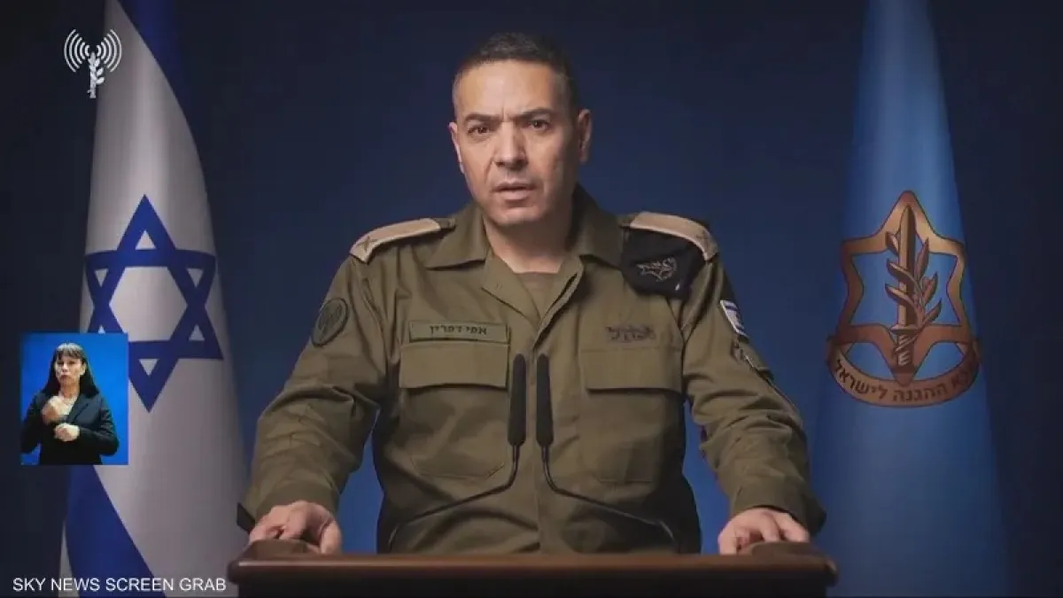 المتحدث باسم الجيش الإسرائيلي: «النظام الإيراني أخطأ عندما عاد لممارسة الإرهاب ضدنا»