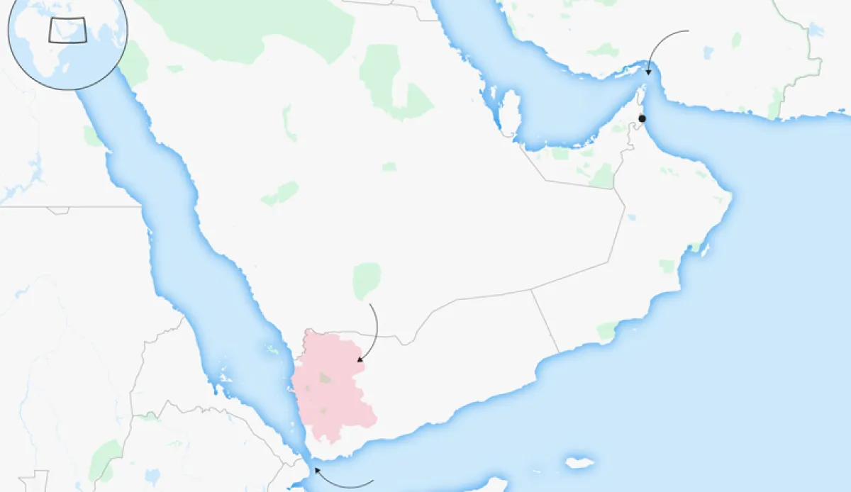 صحيفة التلغراف: الحوثيون وإيران يمهّدان لإغلاق باب المندب بالتنسيق مع حركة الشباب