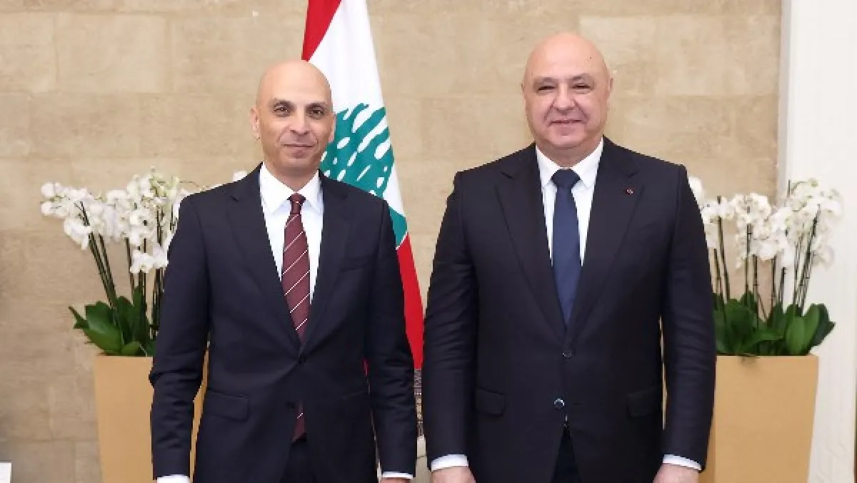 الرئيس اللبناني يتسلم أوراق اعتماد السفير المصري الجديد تميم خلاف