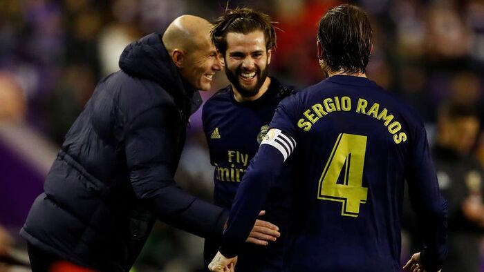 ريال مدريد يعلن نتيجة مسحة زيدان