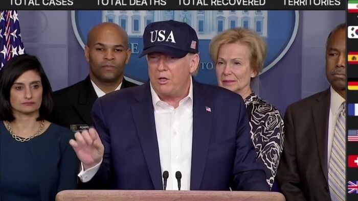 ترامب: خضعت لفحص «كورونا» وفي انتظار النتائج