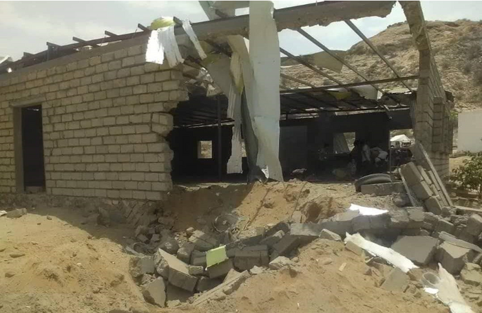 معلومات وصور تكشف سبب انفجار معسكر الشرعية في مودية ومن كان المستهدف