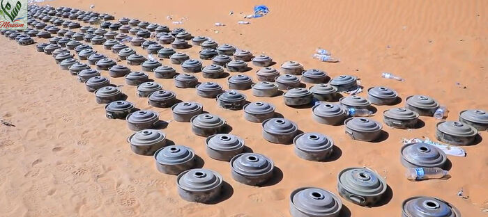 تقرير: الحديدة أكثر المحافظات تضررًا من ألغام «الإرهابية» خلال يناير  الماضي