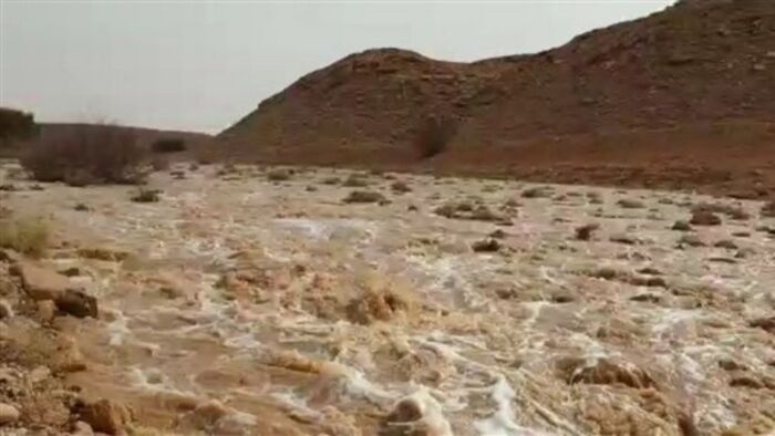 هطول أمطار صيفية نادرة في الرياض بالسعودية (فيديو)