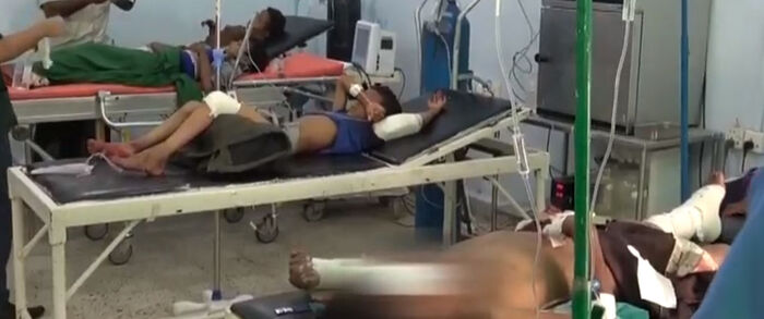 إصابة 6 أطفال بألغام الحوثي في تعز