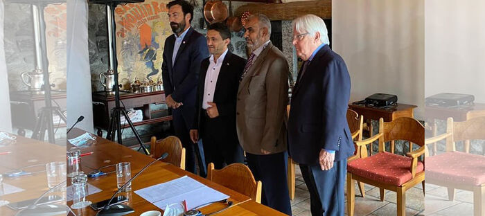 عضو حوثي مفاوض في إيران لإطلاعها على اتفاق جنيف لتبادل الأسرى