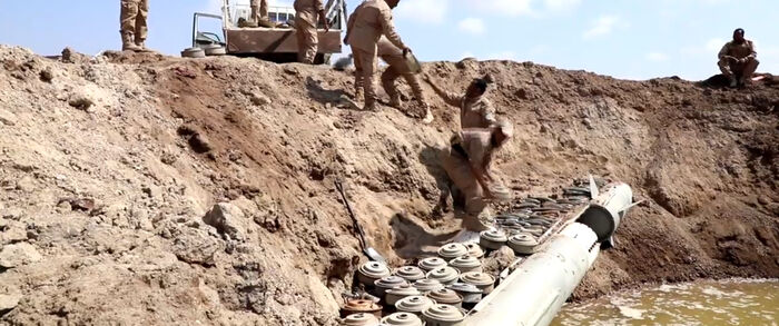 اتلاف 1500 لغم وصاروخ حوثي في الحديدة