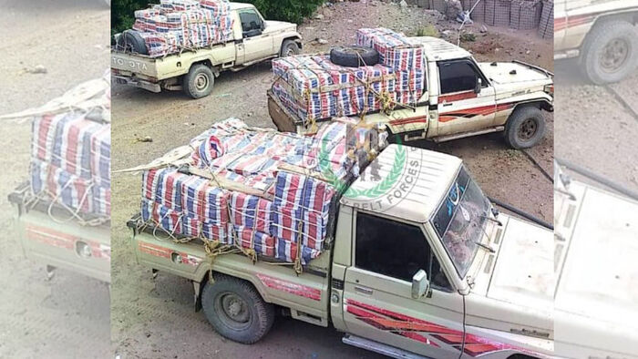 احباط عملية تهريب محركات طائرات دون طيار في لحج