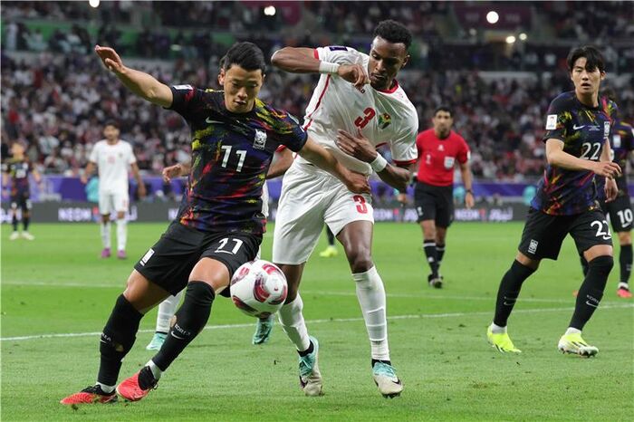 الأردن يكتب التاريخ على أنقاض كوريا الجنوبية