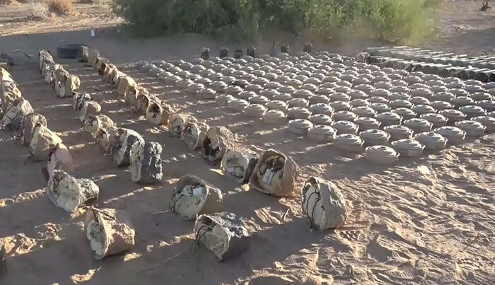 إصابة قائد سرية لنزع الألغام في القوات الحكومية بانفجار لغم منسوب للحوثيين في صعدة