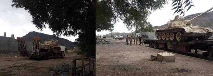 التحالف يسحب الأسلحة الثقيلة من الانتقالي