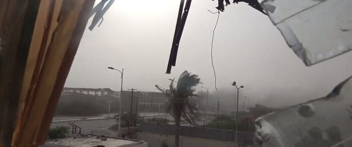 بالفيديو.. لحظة تفجير الحوثيين نقطة الرقابة الدولية في الحديدة