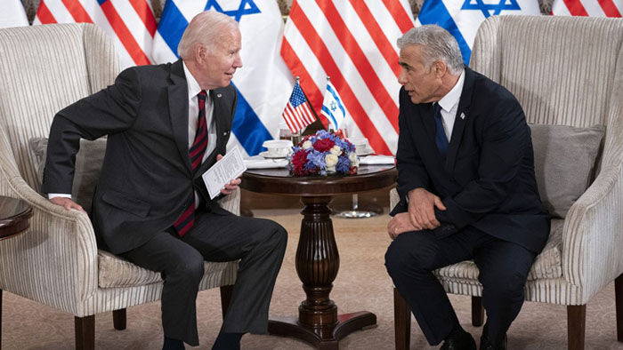 أمريكا وإسرائيل تتعهدان بمنع إيران من امتلاك أسلحة نووية