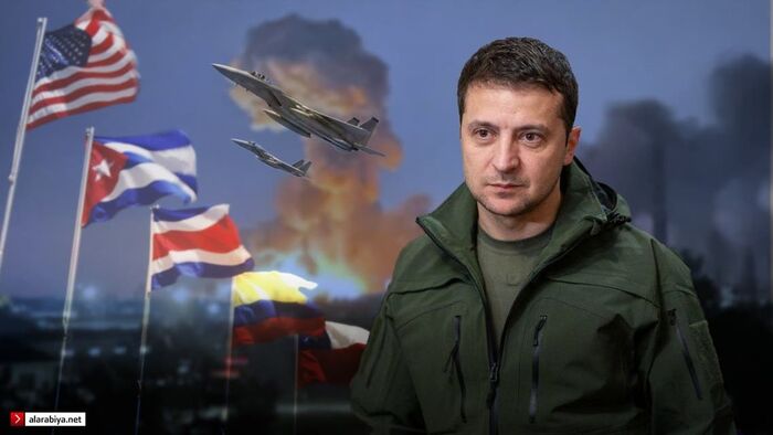 زيلينسكي: بدء الهجوم الأوكراني ضد روسيا