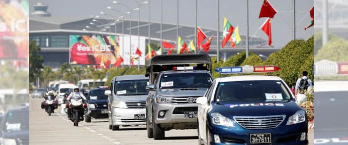 زيارة تاريخية للرئيس الصيني إلى ميانمار