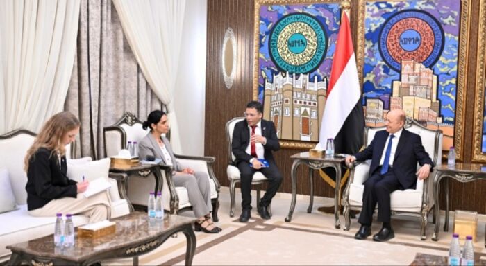 مصادر: العليمي والسفيرة البريطانية بحثا خطة عسكرية لاستعادة الحديدة وصنعاء