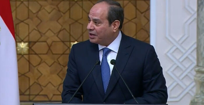 الرئيس السيسي يكشف نقاط المباحثات بينه وبين الرئيس العليمي