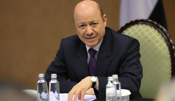 العليمي يدعو لتحرك دولي حاسم للقضاء على الحوثي