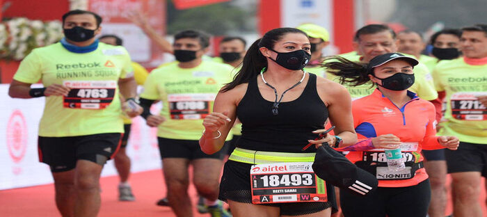 هل يمكن ارتداء الكمامة أثناء ممارسة الرياضة؟