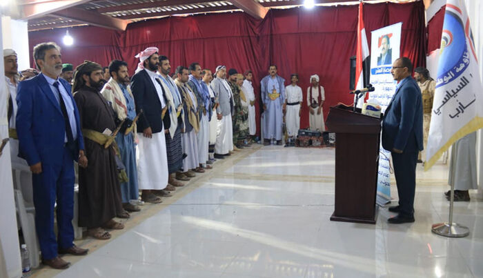 المكتب السياسي للمقاومة الوطنية في مأرب يعقد اجتماعه التأسيسي الأول