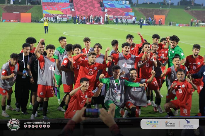 اليمن الأولمبي يستهل مشواره في بطولة الخليج بالفوز على نظيره العراقي