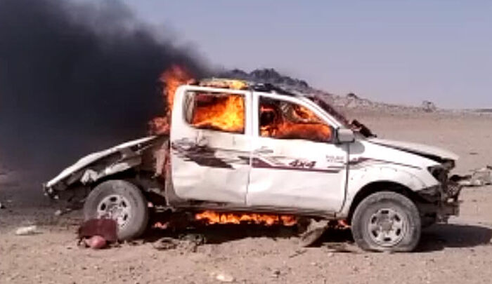 إصابة 4 أشخاص بينهم امرأة بانفجار لغم حوثي في الجوف شمال شرقي اليمن