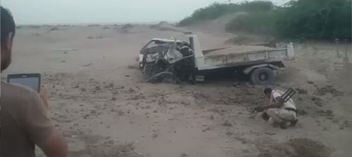 استشهاد مواطن بإنفجار لغم زرعته المليشيا في منطقة الطور بالحديدة