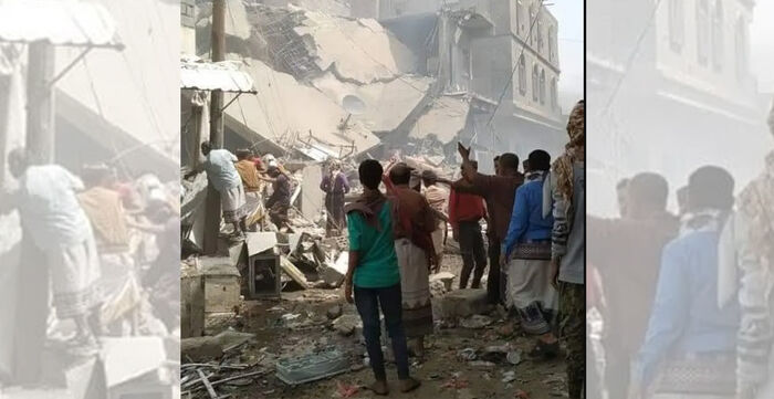 عشرات الضحايا في انفجار مرعب بمخزن أسلحة جنوب اليمن (اسماء)