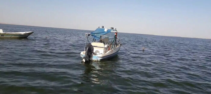 نفوق آلاف الأطنان من الأسماك في بحيرة الرزازة بكربلاء