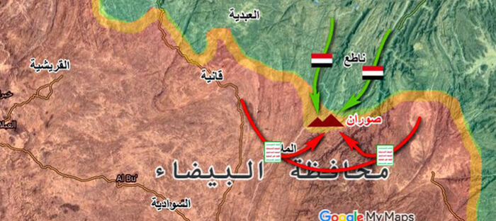 القبائل اليمنية تحقق تقدمًا ميدانيًا وتسيطر على موقع استراتيجي في البيضاء