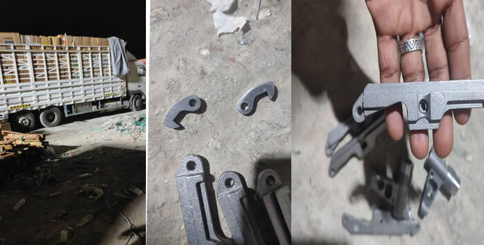 الأجهزة الأمنية اليمنية تحبط تهريب أسلحة للحوثيين قادمة من عمان