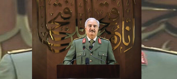 حفتر يعلن إسقاط اتفاق الصخيرات وتولي قيادة البلاد