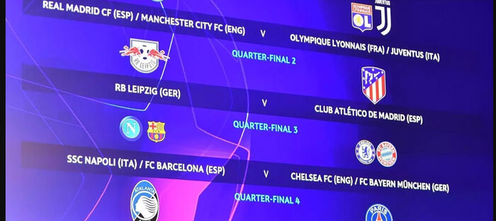 تعرف على نتيجة قرعة ربع نهائي ونصف نهائي دوري أبطال أوروبا