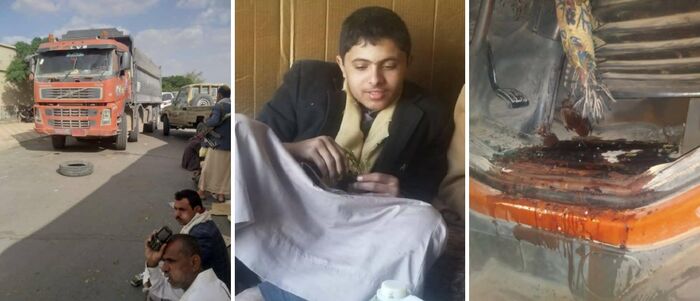 عناصر مليشياوية تقتل شابًا داخل شاحنته لرفضه دفع الإتاوة بصنعاء