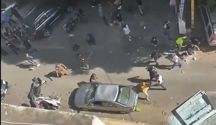 قتيل و7 جرحى بإطلاق نار خلال مظاهرة في بيروت