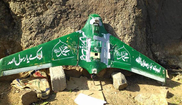 إسقاط طائرة مسيرة للمليشيا الحوثية في جبهة البرح غرب تعز