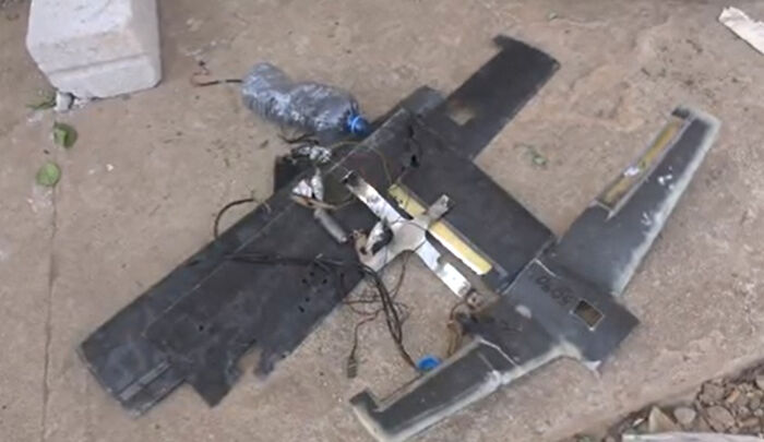 دفاعات ألوية العمالقة الجنوبية تسقط طائرة حوثية مسيرة في حريب