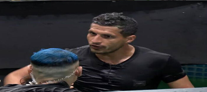 مرتضى منصور يكافىء  طارق حامد على ضربة لرامز جلال (فيديو)