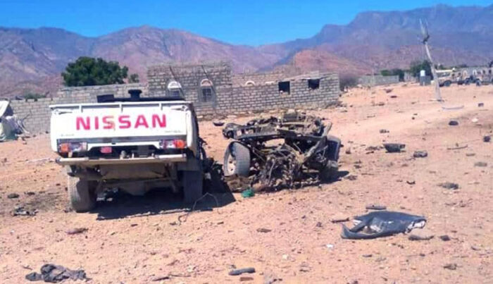 استشهاد 5 عسكريين بينهم قائدان رفيعان بانفجار عبوة ناسفة شرقي أبين