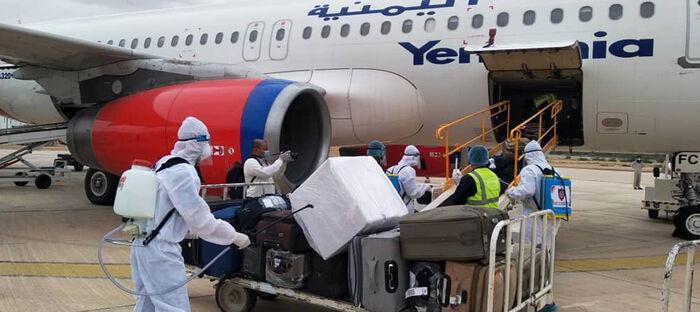 وصول أول رحلة طيران إلى سيئون لنقل العالقين اليمنيين