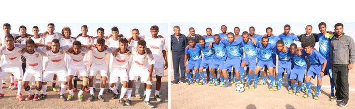 فوز القادسية على صقور الجعدي بالدوري الكروي في المخا