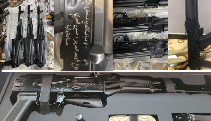 فضيحة التصنيع الحربي وهدايا الحوثي شاهد صور