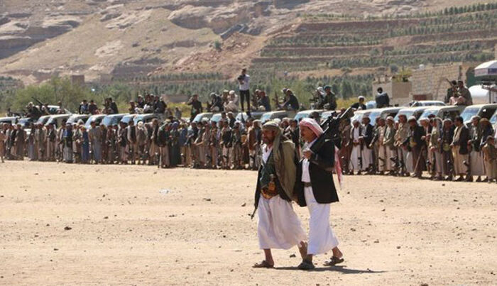 تحالف قبائل محور شعيب يطالب المجلس الرئاسي والحكومة بالتحرك الفوري للقضاء على الحوثيين