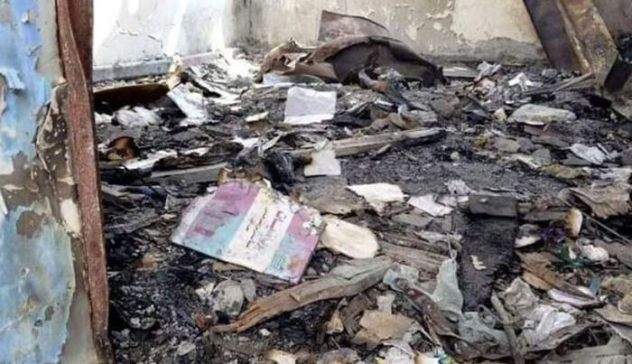 مليشيا الحوثي تدمر مدرسةً شمالي حجة بصاروخ بالستي