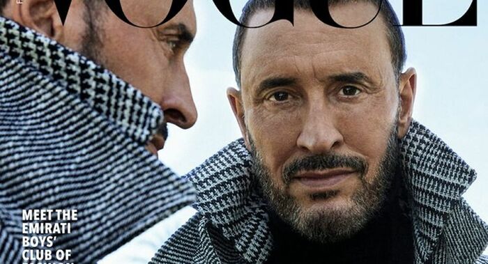 شاهد.. كاظم الساهر يتصدر غلاف "مجلة فوغ" العربية للرجل