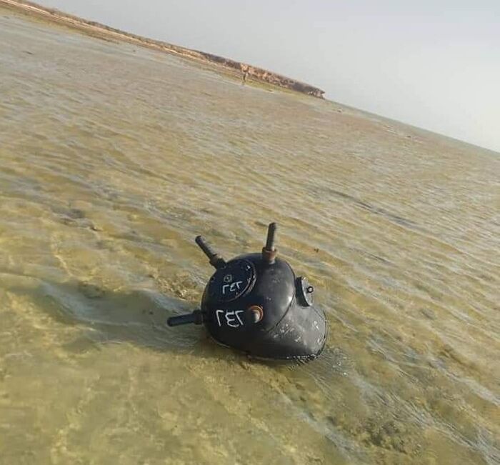 العثور على ألغام بحرية زرعها الحوثيون في البحر الأحمر
