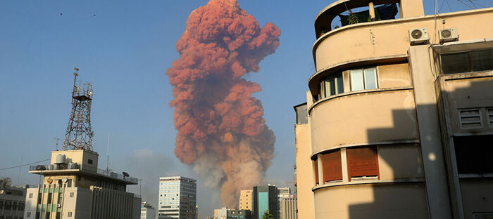 أول تعليق إسرائيلي على انفجار بيروت